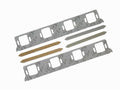 MR. GASKET 303G Intake Manifold Gasket for Mopar 426 Hemi, 0.06 Inch Thickness, Square Port, Composite Material