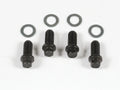 MR. GASKET Header Bolts- 3/8 Inch Thread, 0.75 Inch Length, Hex Head, Steel, Black Oxide Finish, AMC V8 / GM V8 / Mopar B / RB-Series, Set of 12