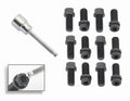Mr. Gasket 3420G Header Bolt Set 3/8-16 x 3/4 Inch Hex and Allen Steel Black Oxide for AMC, GM, Mopar V8 Engines