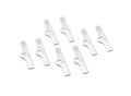 Mr. Gasket Valve Cover Hold Down Tabs for Big Block Chevy, Steel, Chrome, Set of 8 Part Number 3681