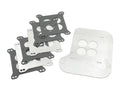 MR. GASKET Carburetor Heat Shield 3710, 0.500 Inch Thick, Aluminum, Square Bore Kit
