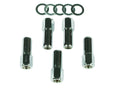 MR. GASKET 4303G 1/2 Inch Comp Lug Nuts with 13/16 Inch Hex Head and Shank Seat, Set of 5