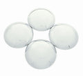 MR. GASKET MRG4580 Baby Moon Hub Caps for 14 and 15 Inch Steel Wheels, Chrome Finish, Set of 4