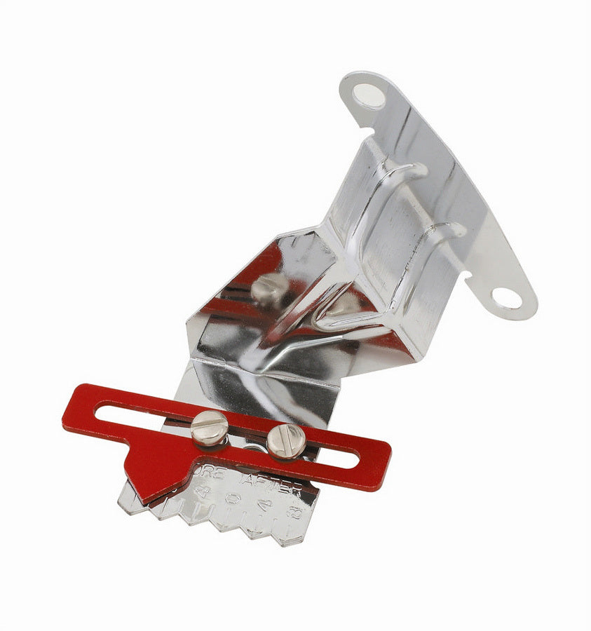 MR. GASKET 4597 Adjustable Timing Tab for Small Block Chevy, 7 Inch Diameter, Chrome Steel