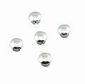 MR. GASKET 5104 Chrome Plastic Wheel Lug Hole Plugs Set of 5