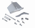MR. GASKET Alternator Bracket for Small Block Chevy, Passenger Side, Mid Mount, Steel Chrome