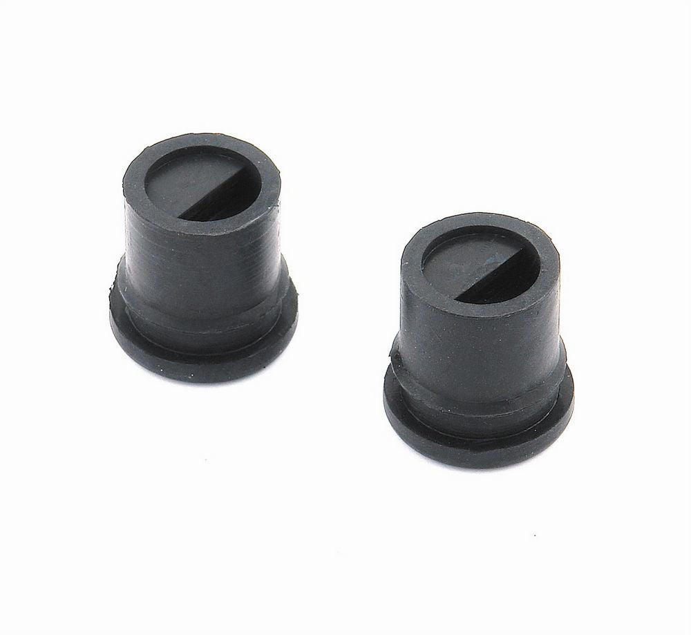 MR. GASKET 5425 Baffled Breather Grommet, 1 Inch Inner Diameter, Rubber, Black, Pair