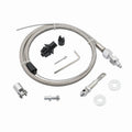MR. GASKET Throttle Cable Kit 5657 with Steel Braided Construction, 36 Inch Length, Firewall Mount