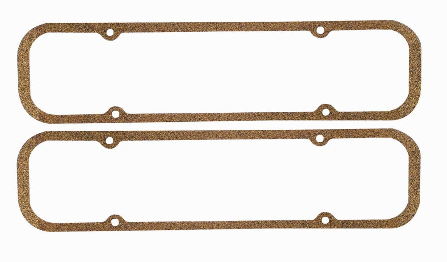 MR. GASKET Valve Cover Gasket for Pontiac V8 0.187 Inch Thickness Cork and Rubber Pair