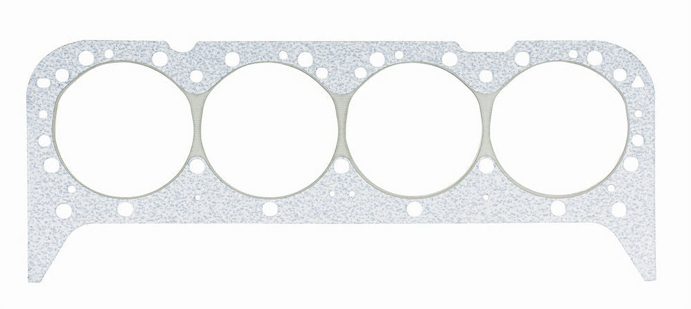 MR. GASKET 5799G Small Block Chevy Cylinder Head Gasket with Silicone Coated Graphite, 4.130 Inch Bore, 0.055 Inch Compression Thickness