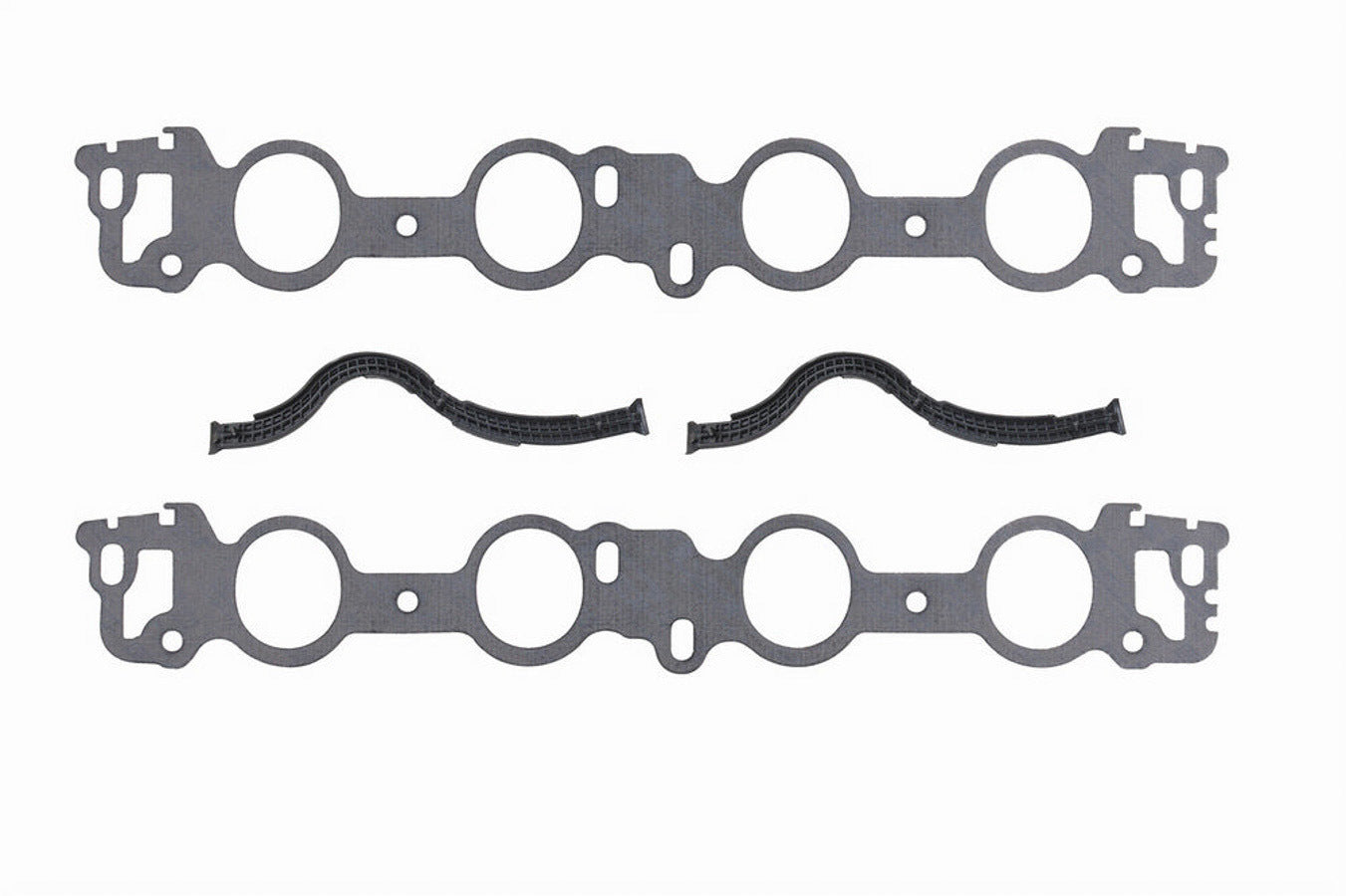 MR. GASKET 5838 Intake Manifold Gasket for Big Block Ford, 0.06 Inch Thickness, 2x2.26 Inch Oval Port, Composite Material