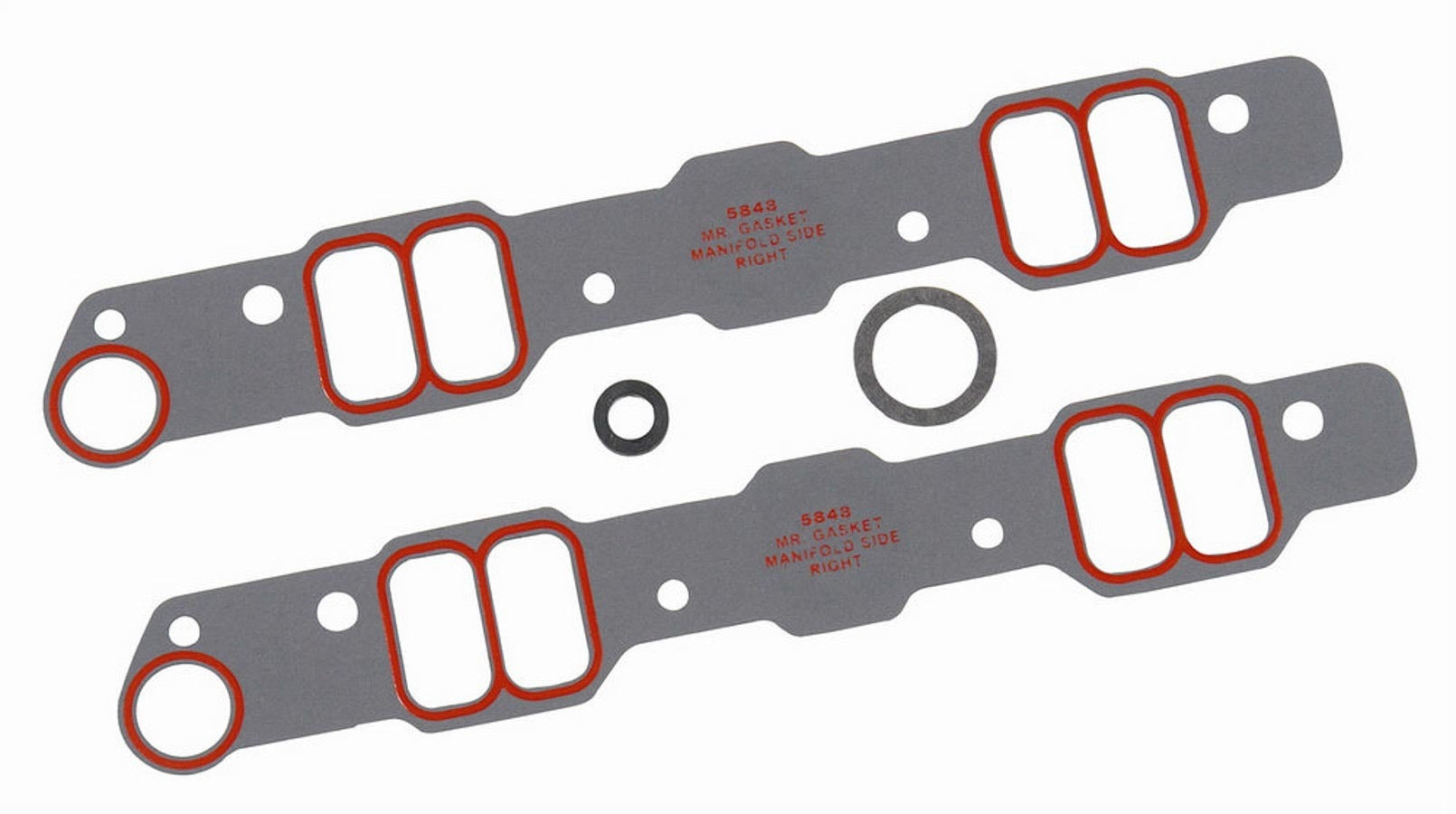 MR. GASKET 5848 Intake Manifold Gasket Ultra-Seal 0.06 Inch Thick for Pontiac V8 Engines