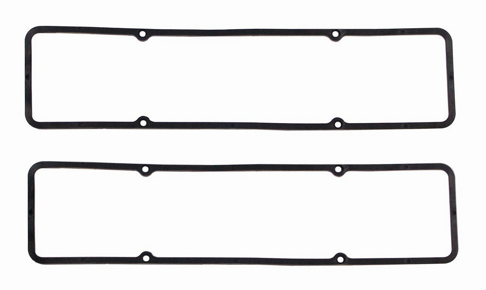 MR. GASKET SBC Valve Cover Gasket Set 0.187 Inch Thick Steel Core Silicone Rubber for Small Block Chevy