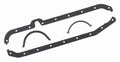 MR. GASKET 5882 Oil Pan Gasket for Small Block Chevy, Multi-Piece Rubber Coated Fiber, 0.093 Inch Thickness