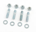 MR. GASKET Carburetor Studs 1-3/8 Inch Length with Zinc Oxide Finish
