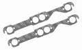 MR. GASKET 5907 Small Block Chevy Exhaust Header Gasket 1.5 Inch Round Port Steel Core Laminate Pair