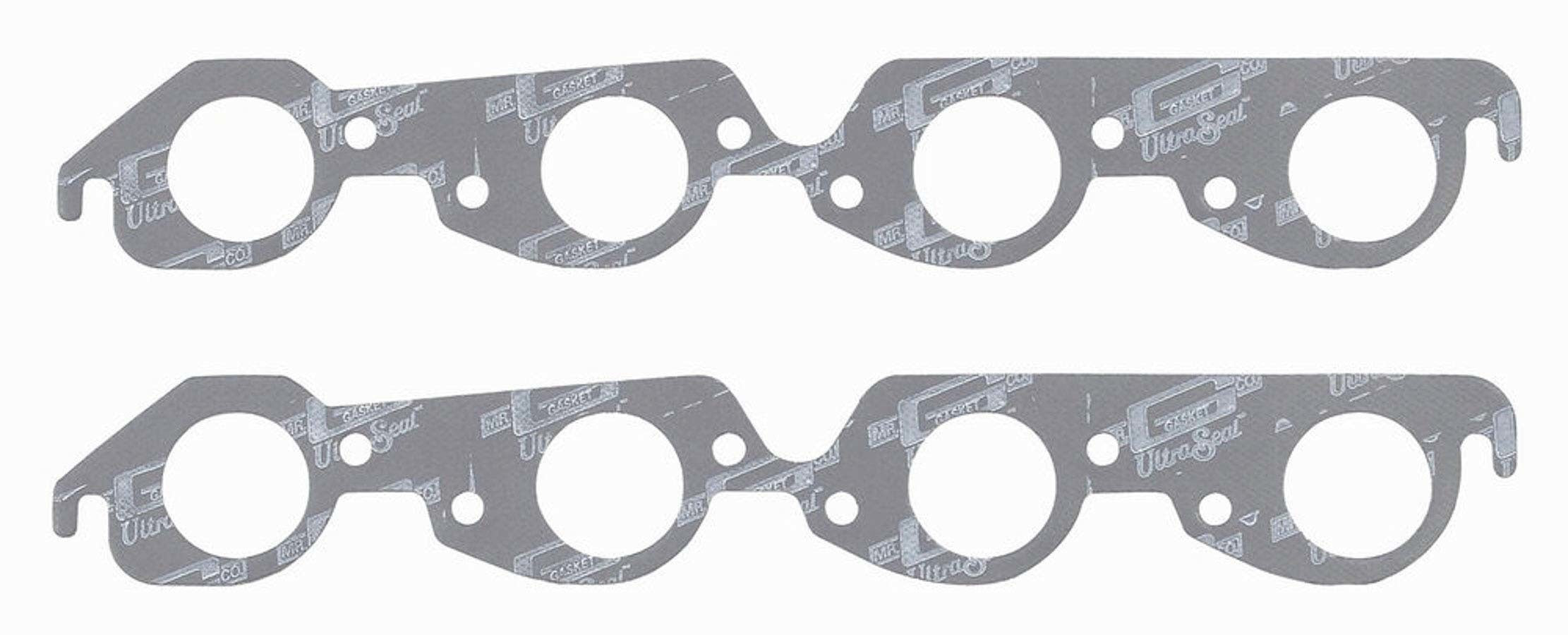 MR. GASKET MRG5911 Exhaust Header Gasket for Big Block Chevy 1.920 Inch Round Port Steel Core Laminate Pair