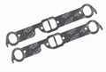 MR. GASKET 5921 Pontiac Exhaust Header Gasket for V8 Engines, Steel Core Laminate, 1.94 x 1.55 Inch Oval D Port Pair