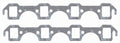 MR. GASKET 5930 Exhaust Header Gasket for Small Block Ford, 1.120 x 1.480 Inch Rectangle Port, Steel Core Laminate Pair