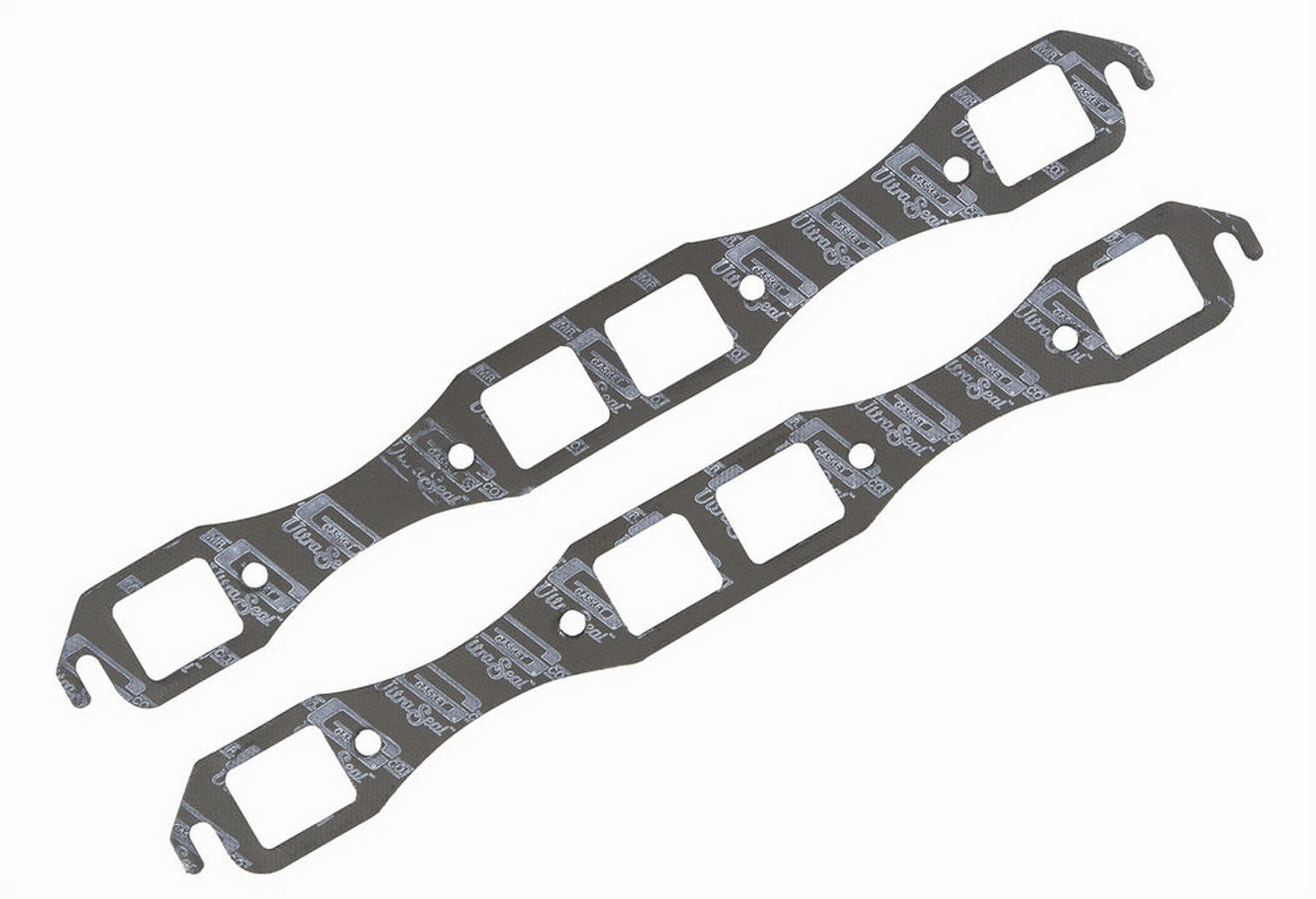 MR. GASKET 5936 Exhaust Header and Manifold Gasket for Mopar B and RB Series, 1.78 x 1.48 Inches Rectangle Port, Steel Core Laminate, Pair