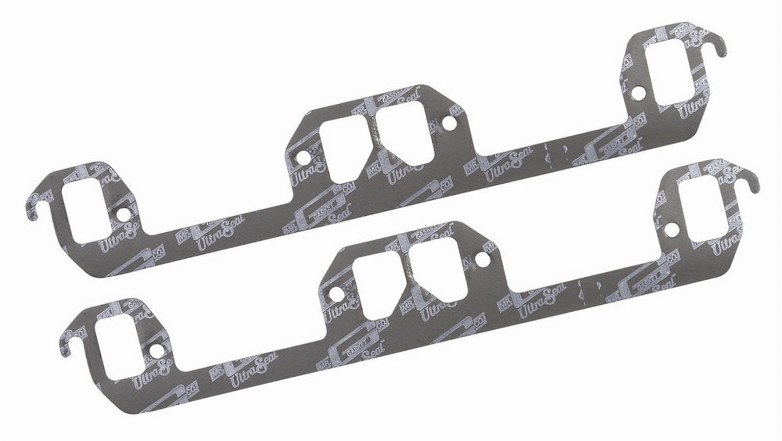 MR. GASKET 5938 Steel Core Exhaust Header Gasket for Small Block Mopar, Rectangle Port, 1 Inch x 1.64 Inch Pair