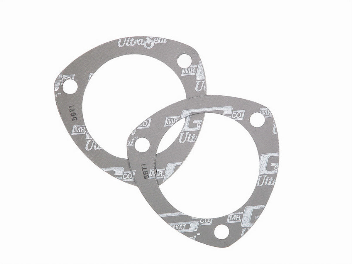 MR. GASKET 5971 Collector Gasket, 3 Inch Diameter, Steel Core Laminate, Pair