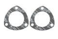 MR. GASKET 5980 Ultra-Seal Collector Gasket, 0.062 Inch Thick, 2.5 Inch Diameter, 3-Bolt Steel Core Laminate Pair