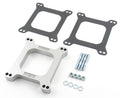 MR. GASKET 6005 1 Inch Open Center Carburetor Spacer Aluminum with Gaskets and Hardware