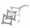 MR. GASKET MRG6035 Throttle Cable Bracket for GM Under Carb Mount, Steel, Chrome Finish
