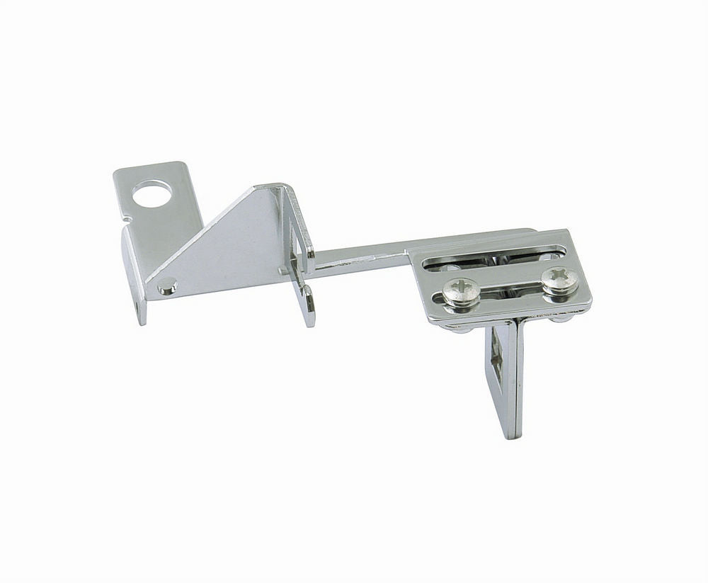 Mr. Gasket Part 6039 Throttle Cable Bracket for Kickdown, Steel, Chrome Finish