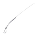 MR. GASKET MRG6235 SBC Oil Dipstick for Small Block Chevy, Driver Side, Steel Chrome Finish, Solid Tube, Block Mount