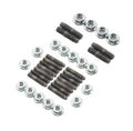 MR. GASKET MRG6315 Small Block Chevy Oil Pan Stud Kit with Black Oxide Steel Nuts
