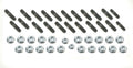 MR. GASKET MRG6316 Big Block Chevy Pontiac V8 Oil Pan Stud Kit with Steel Hex Nuts