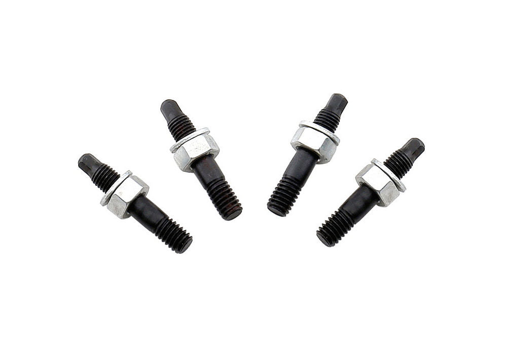MR. GASKET 6345G Bullet Nose Carburetor Stud Kit, 1.5 Inch Length, Steel with Black Oxide Finish