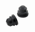 Mr. Gasket 6375 Breather Grommet 1 Inch Inner Diameter, 1.25 Inch Outer Diameter, 1.275 Inch Thickness, Rubber, Black, Pair