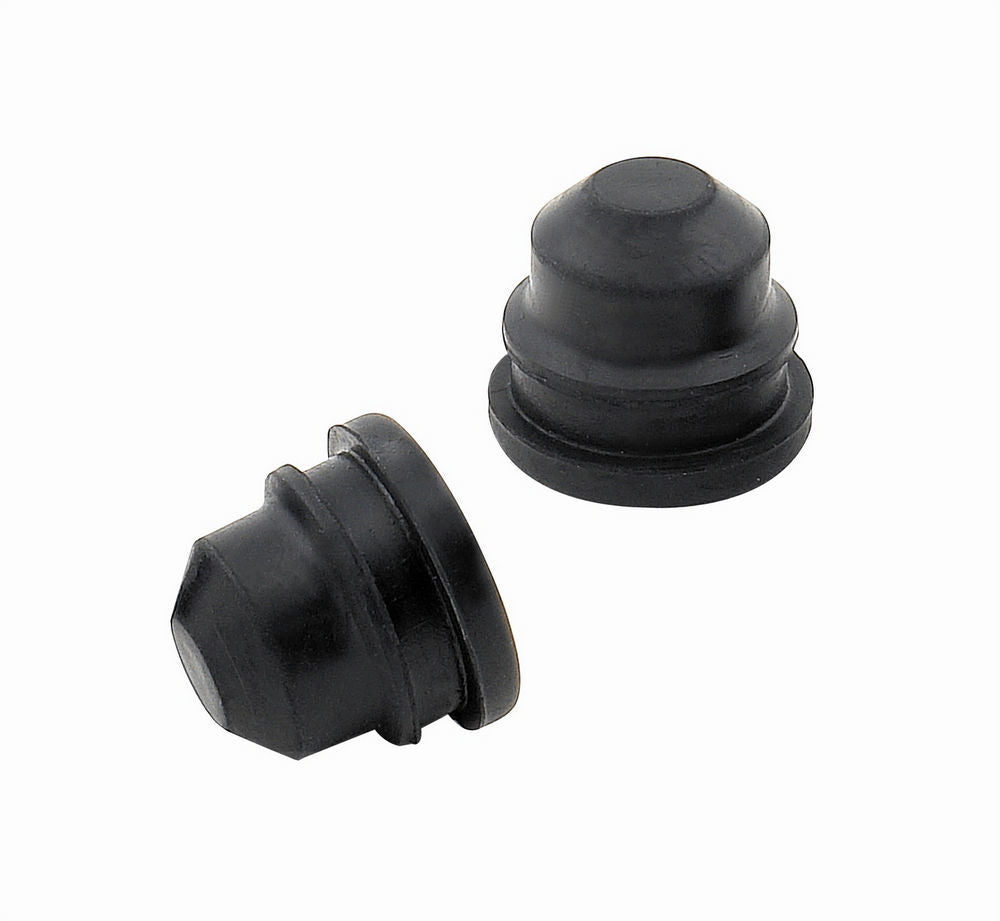 Mr. Gasket 6375 Breather Grommet 1 Inch Inner Diameter, 1.25 Inch Outer Diameter, 1.275 Inch Thickness, Rubber, Black, Pair