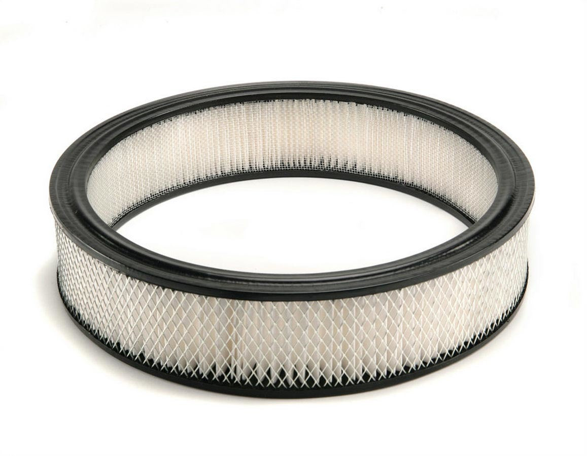 MR. GASKET 6403 Air Cleaner Element, Round, 14 Inch Diameter, 3 Inch Tall, Wire Mesh and Paper Construction