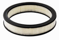 MR. GASKET 6479 Air Cleaner Element, 10-Inch Diameter, 2-Inch Tall, Round Wire Mesh and Paper Filter, White