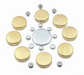 MR. GASKET SB Chvy Brass Freeze Plug Kit for Small Block Chevy Engines