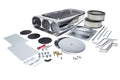 MR. GASKET MRG6650G Street Scoop Dual 4-Barrel Carbs Air Cleaner Assembly, 20 Inch Length, Aluminum Polished Finish
