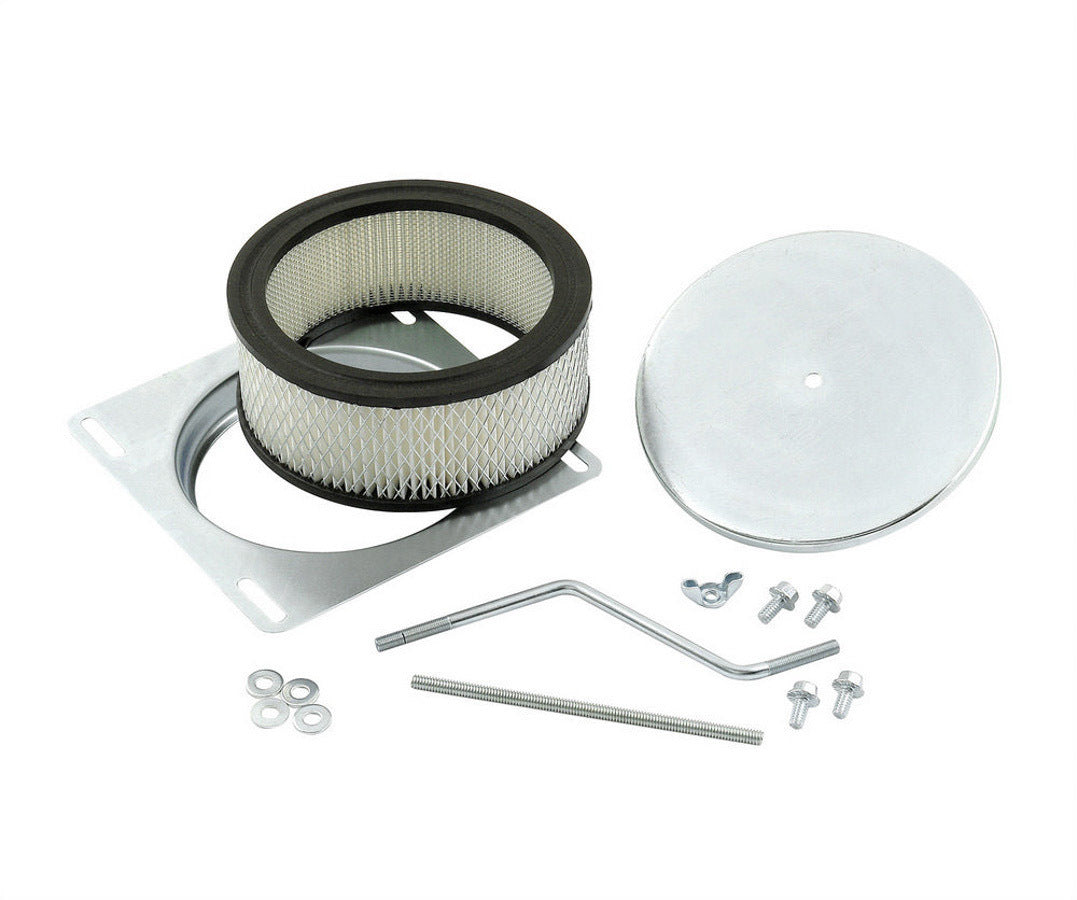 Mr. Gasket MRG6652 Scoop Conversion Kit for Single 4-Barrel to Dual Carbs