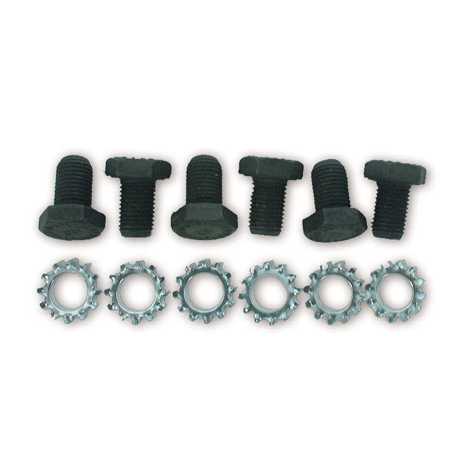 MR. GASKET MRG6710 GM Flexplate Bolt Kit 7/16-20 Inch Thread Black Oxide Steel