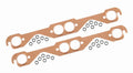 MR. GASKET 7150MRG Copperseal Exhaust Header Gasket for Small Block Chevy, 1.500 Inch Round Port, Pair