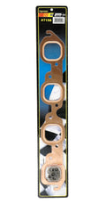MR. GASKET 7158MRG Copperseal Exhaust Header Gasket for Big Block Chevy, Rectangle Port, 1.85 x 1.90 Inches Pair
