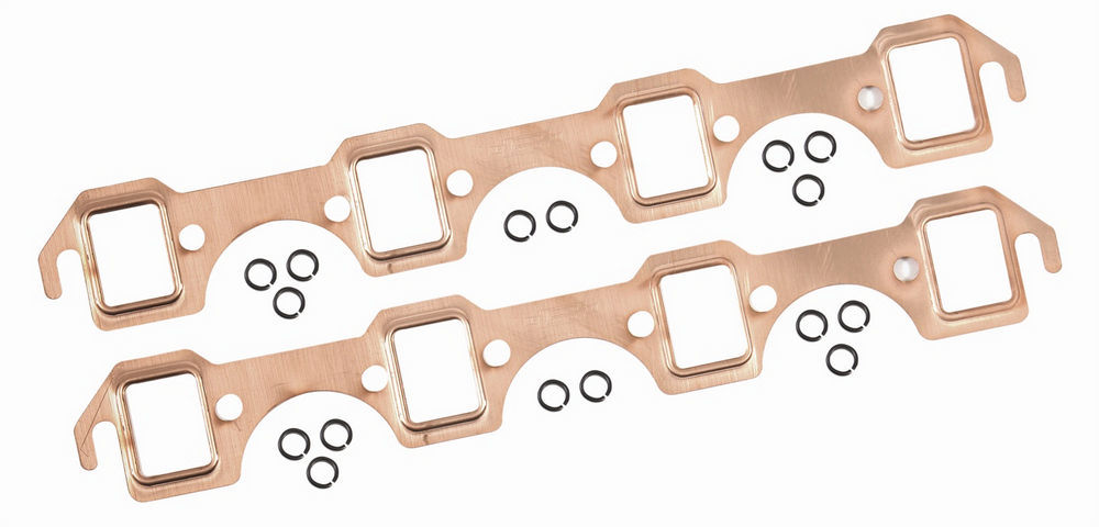 MR. GASKET Copperseal Exhaust Header Gasket for Small Block Ford, Rectangle Port, Pair