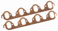 MR. GASKET 7165MRG Copperseal Exhaust Header Gasket for Big Block Ford 429-460, Oval Port, 1.250 x 2.080 Inch