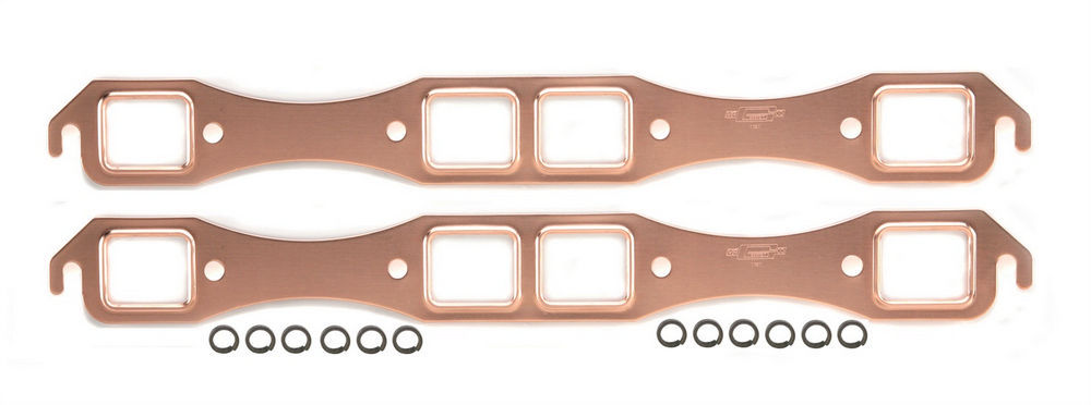 MR. GASKET 7167MRG Copperseal Exhaust Header Gasket for Mopar B / RB-Series, 1.78 x 1.48 Inches Rectangle Port