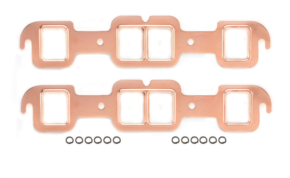 MR. GASKET 7170MRG Copperseal Exhaust Header Gasket for Oldsmobile V8 Engines, 1.550 x 1.920 Inch Rectangle Port