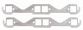MR. GASKET 7401G Alum Small Block Chevy Exhaust Header Gasket Square Port, Multi-Layered Aluminum Pair