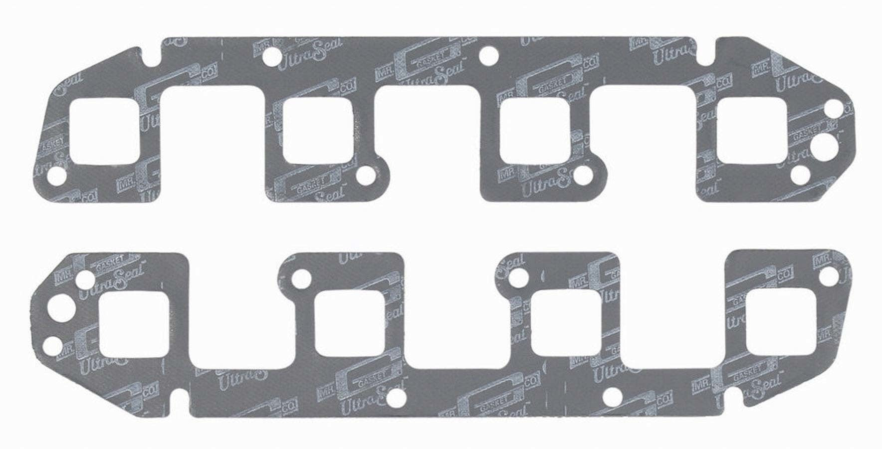 MR. GASKET 7594 Exhaust Header Gasket for Dodge 5.7 Hemi, Rectangle Port, Steel Core Laminate